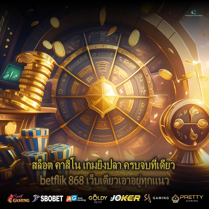สล็อต คาสิโน เกมยิงปลา ครบจบที่เดียว betflik 868 เว็บเดียวเอาอยู่ทุกแนว